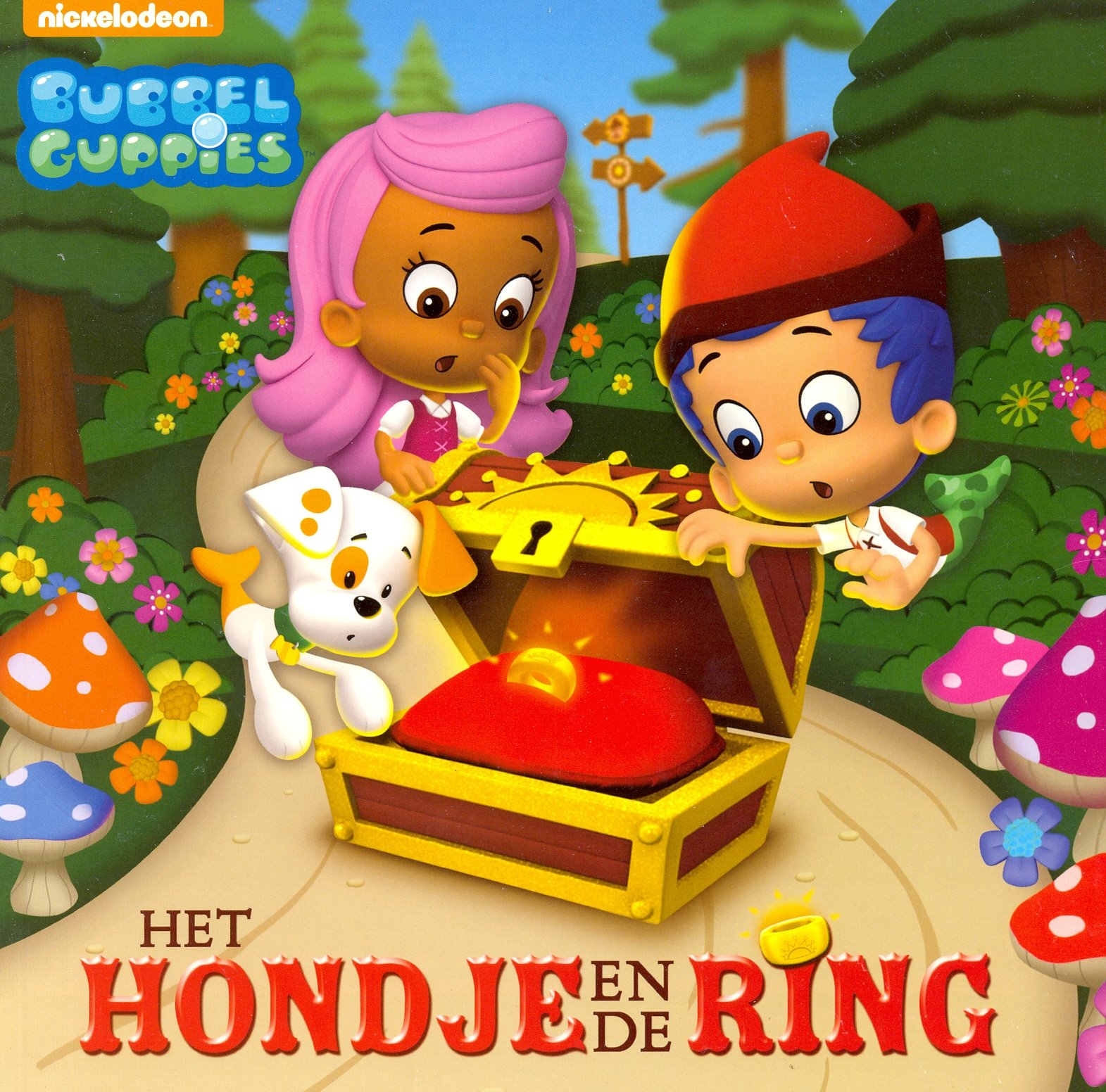 Bubbel Guppies - Het hondje en de ring - Bubble Guppies boekjes - € 0,99 -  9789089416315